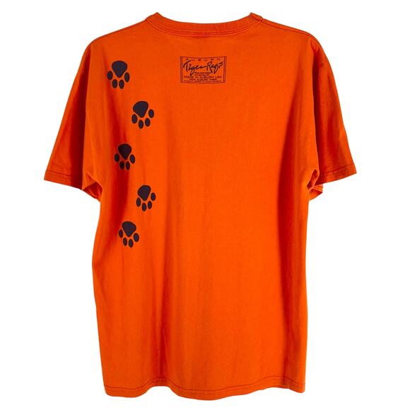 Y2K Auburn University Tiger Rags Tiger Walk Tshirt 2002 vintage - Picture 2 of 7